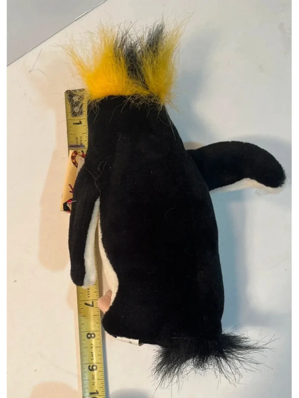 Wildlife Artists Rockhopper Penguin Plush 10 Inch Stuffed Animal Toy Vintage